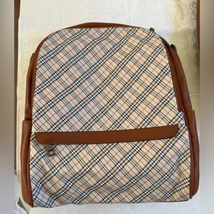 Bromen plaid 3way carry shoulder backpack